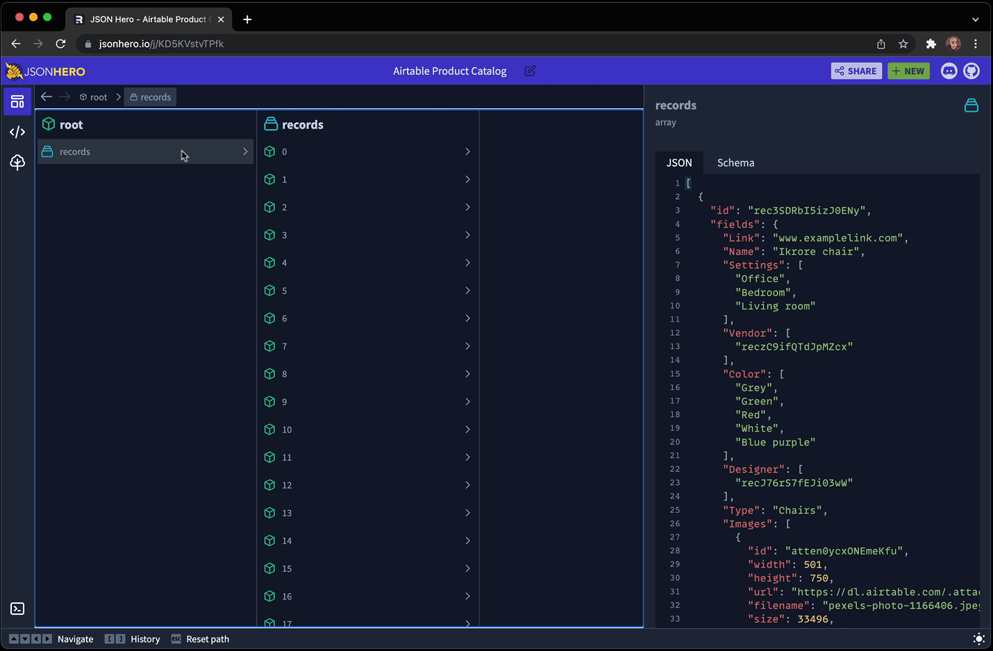 jsonhero-web screenshot 3