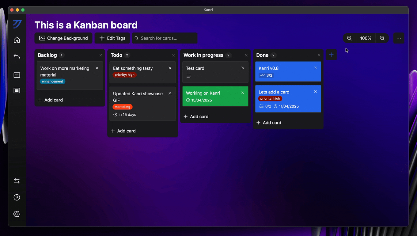 kanri screenshot 4
