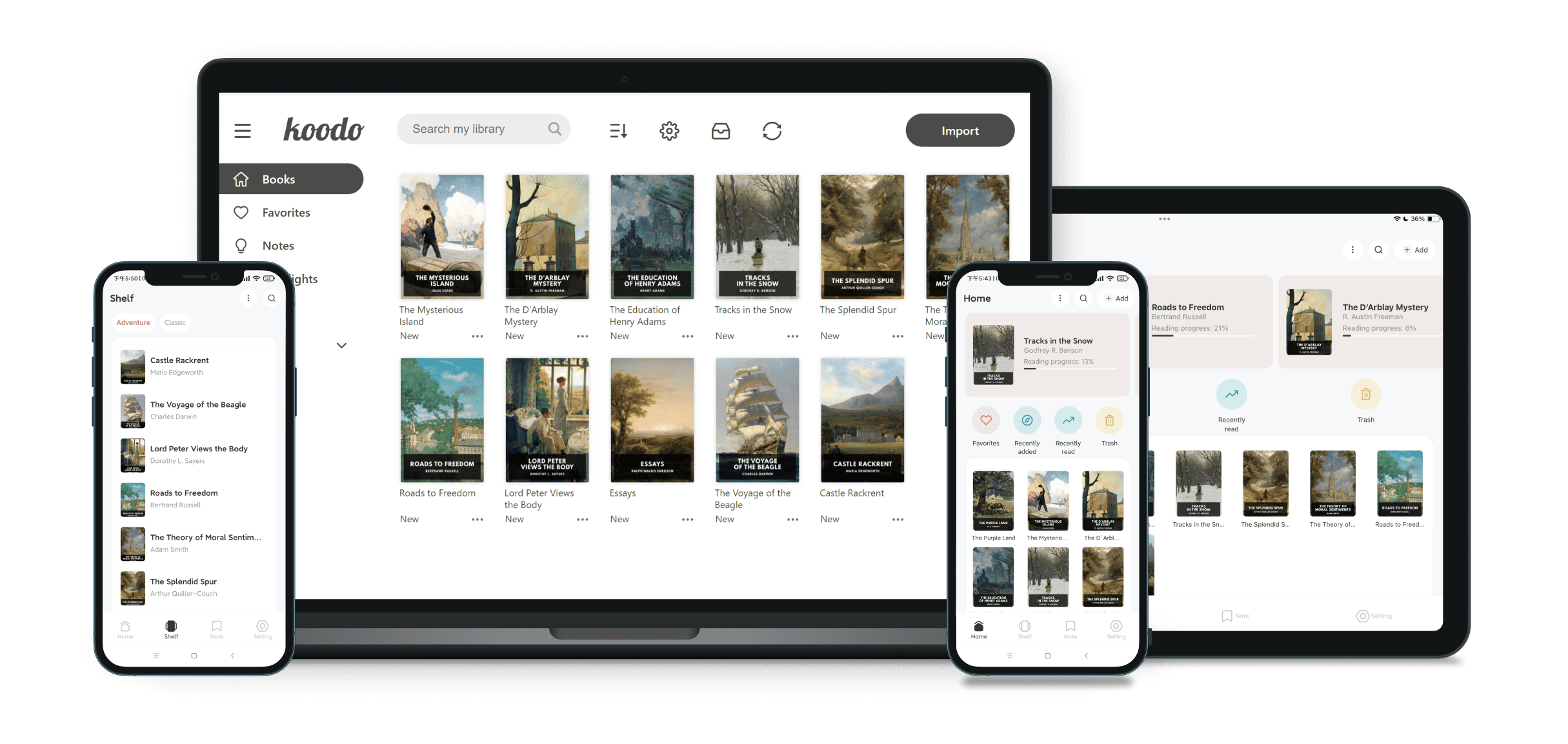 koodo-reader screenshot 1