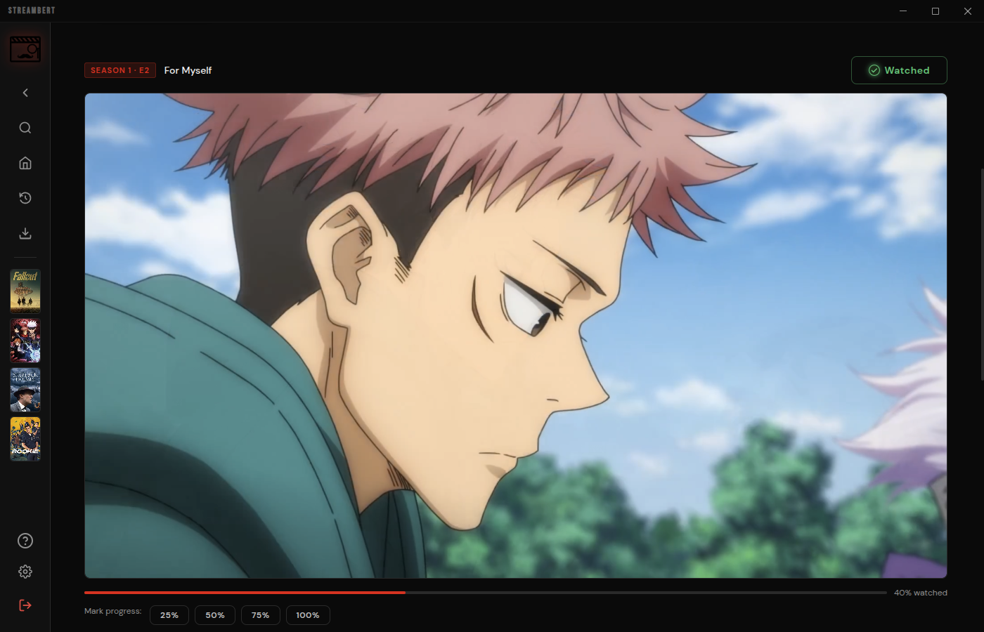 streambert screenshot 4