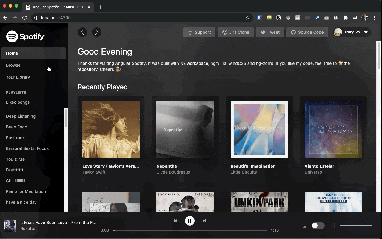 angular-spotify screenshot 5