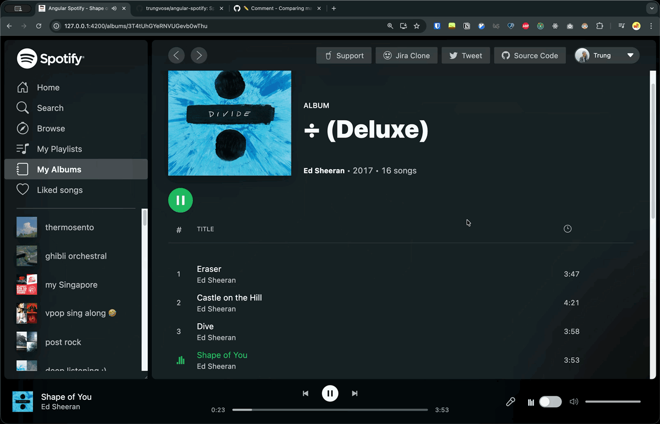angular-spotify screenshot 3