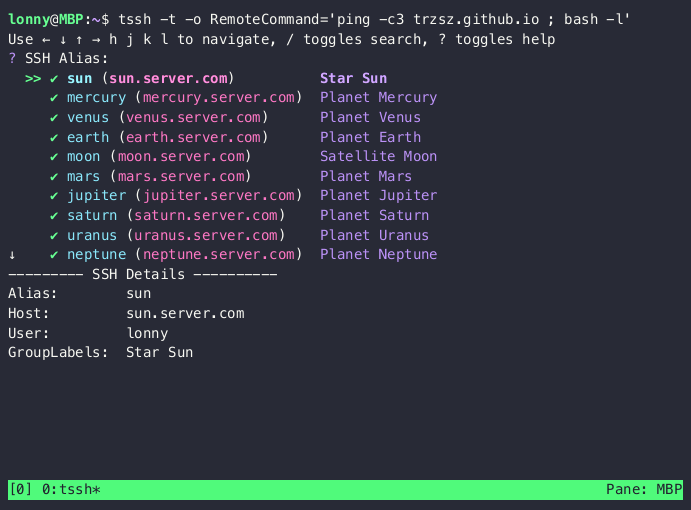 trzsz-ssh screenshot 5