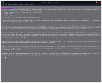 exllamav2 screenshot 2