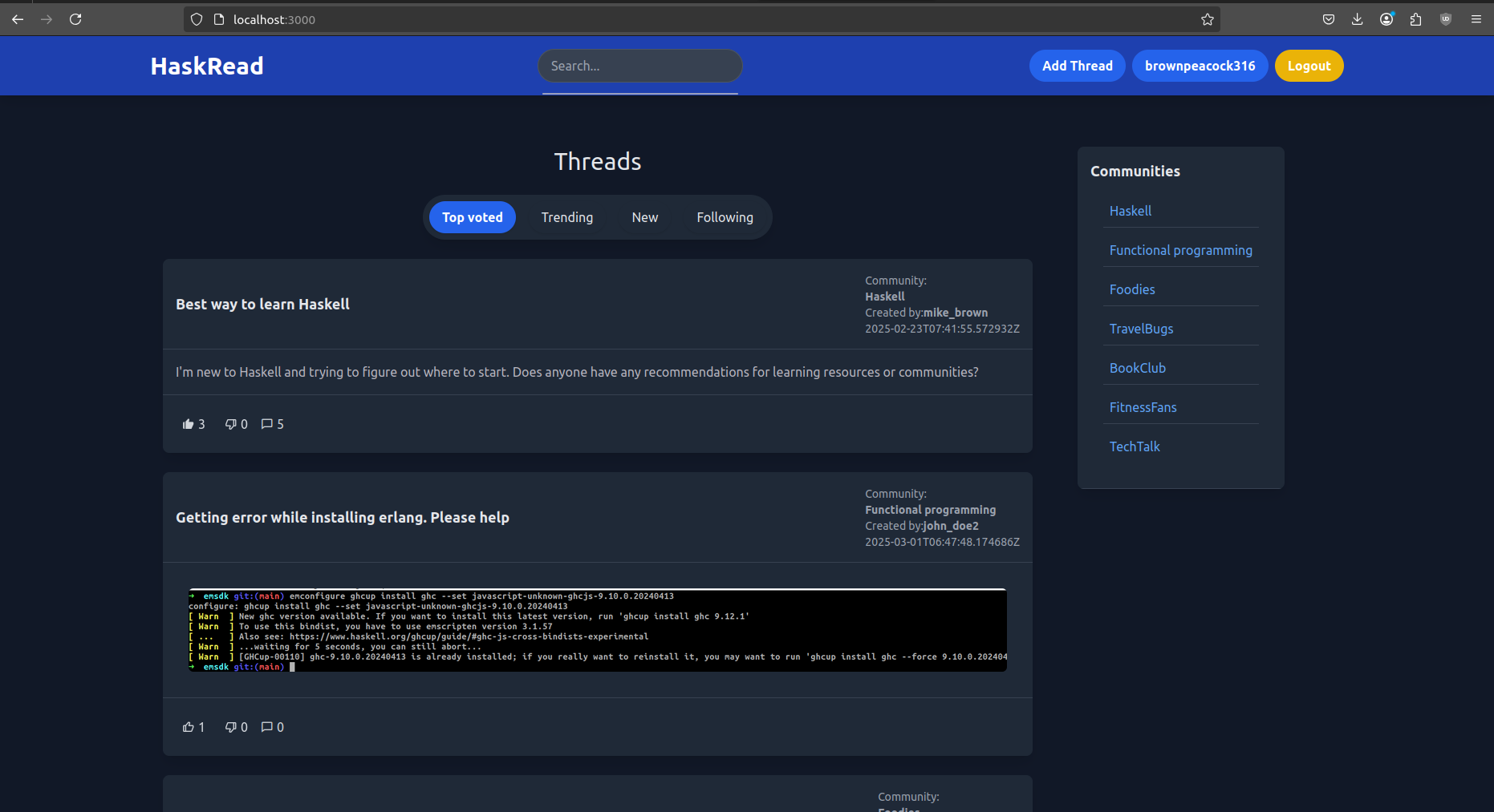Scotty-Crud screenshot 1
