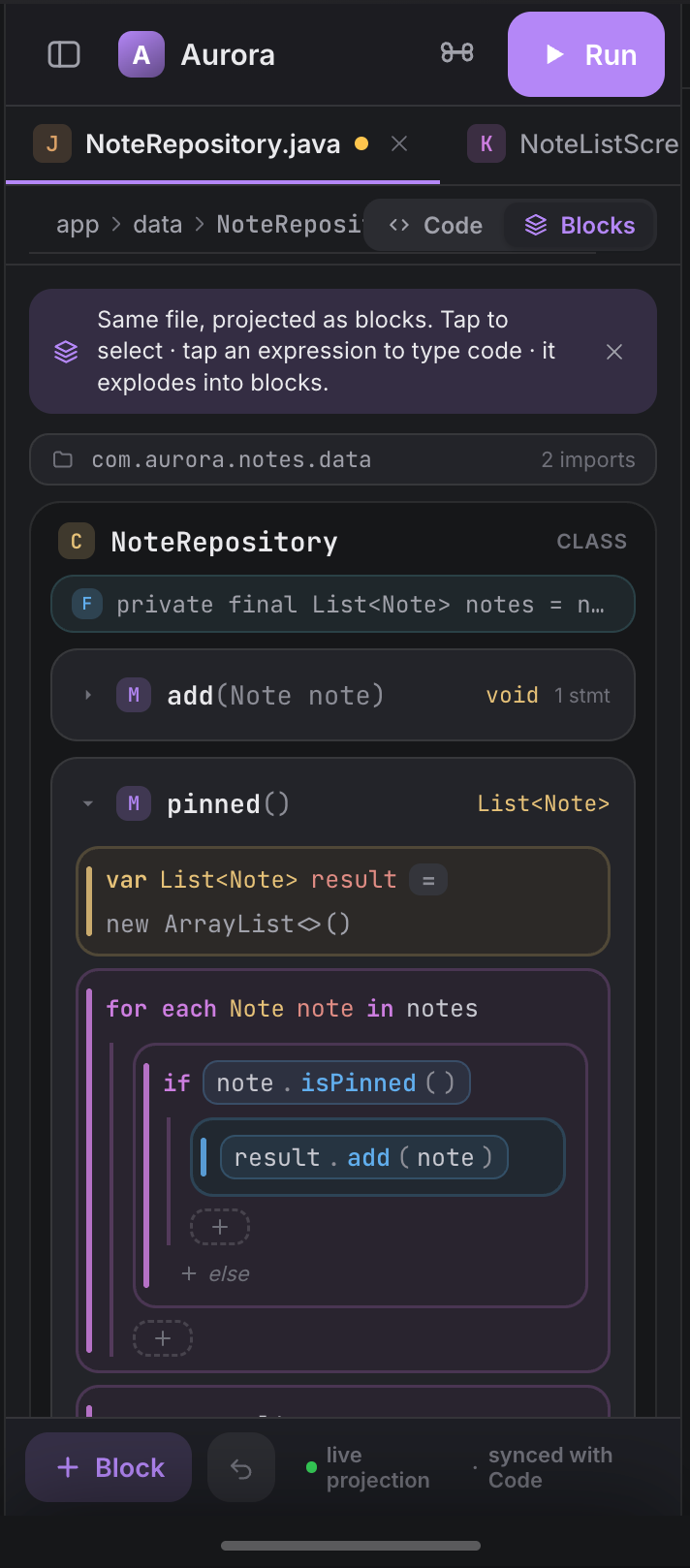 CodeAssist screenshot 2