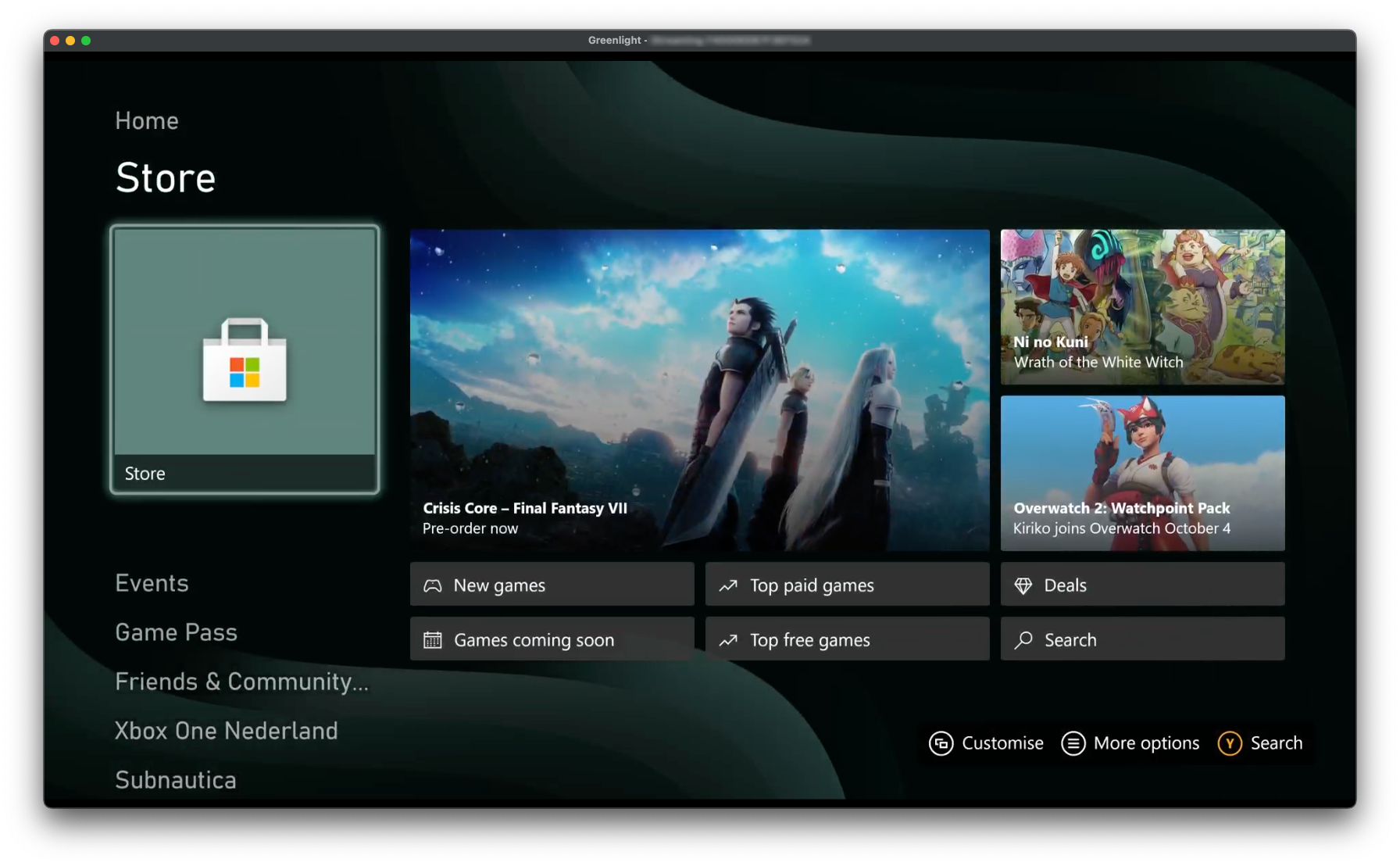greenlight screenshot 2