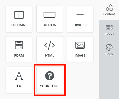 react-email-editor screenshot 1
