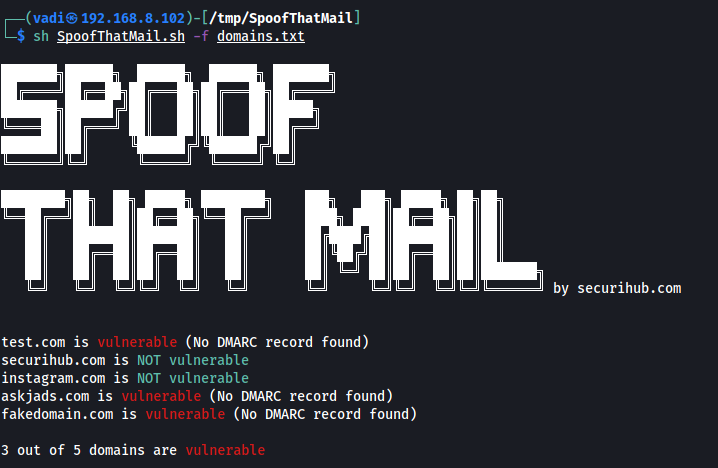 SpoofThatMail screenshot 1
