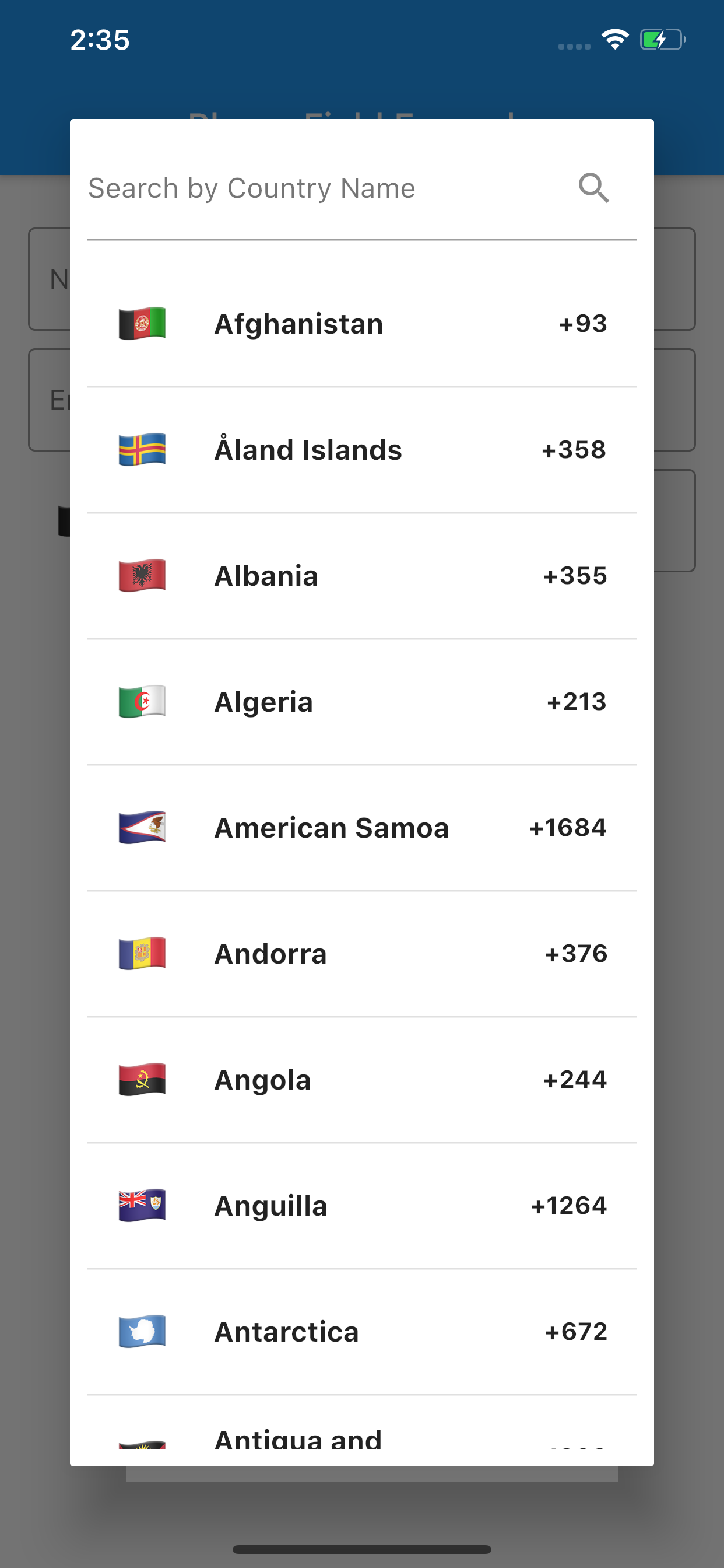 intl_phone_field screenshot 2