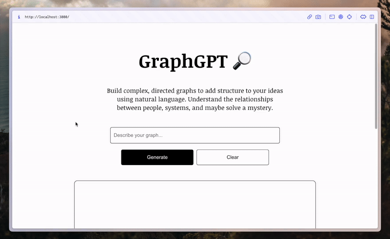 GraphGPT screenshot 1