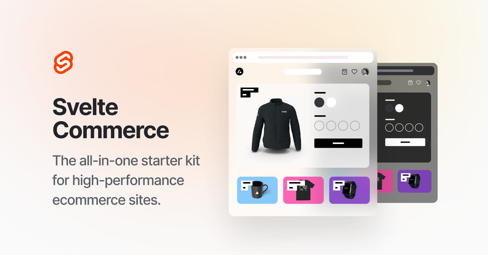 sveltekit-commerce screenshot 1