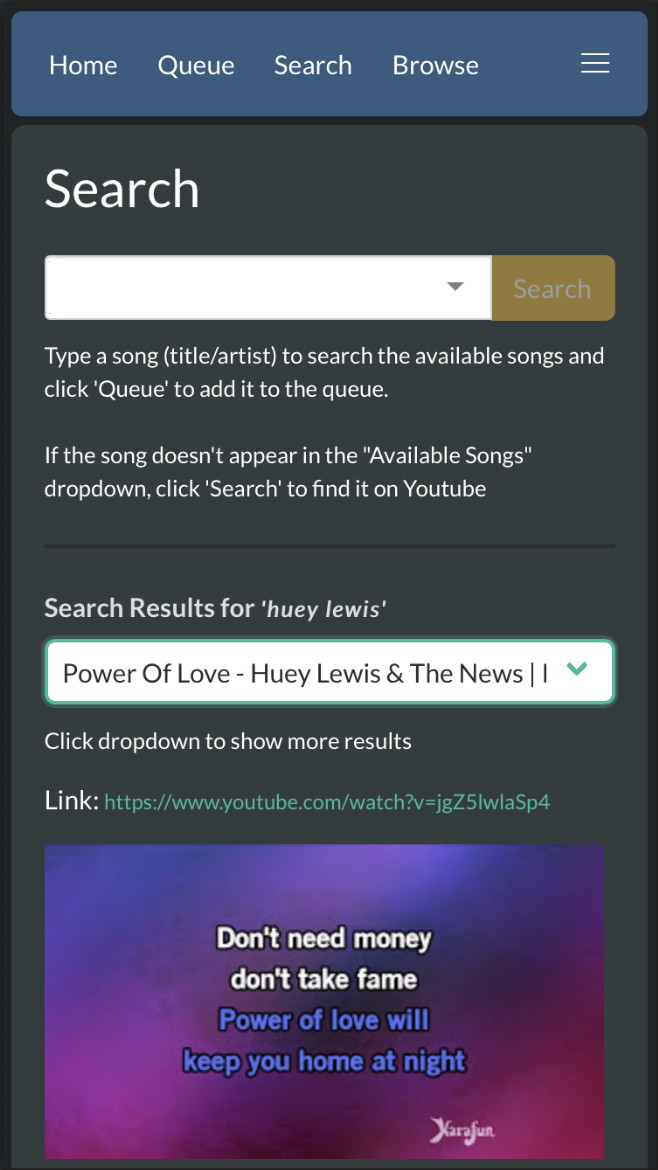 pikaraoke screenshot 6
