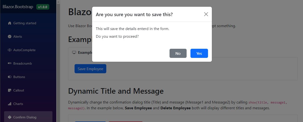 blazorbootstrap screenshot 16