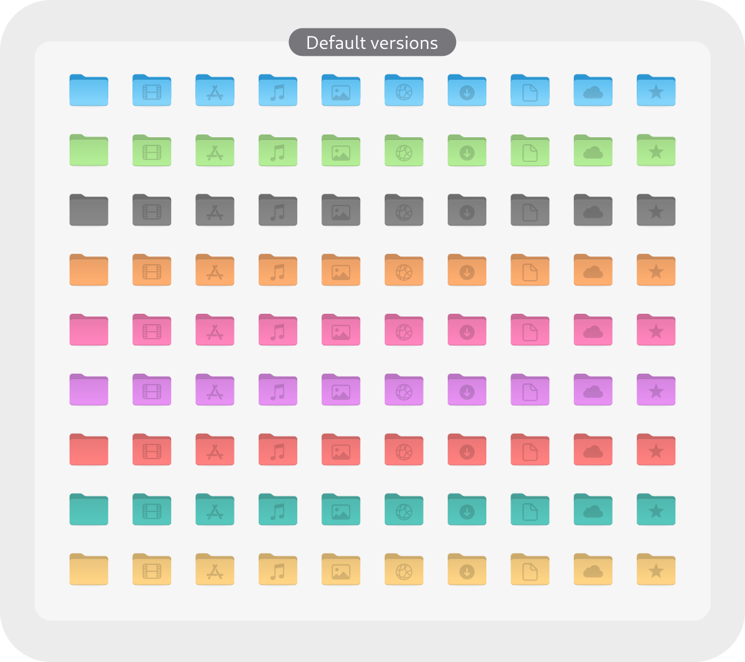 Colloid-icon-theme screenshot 3