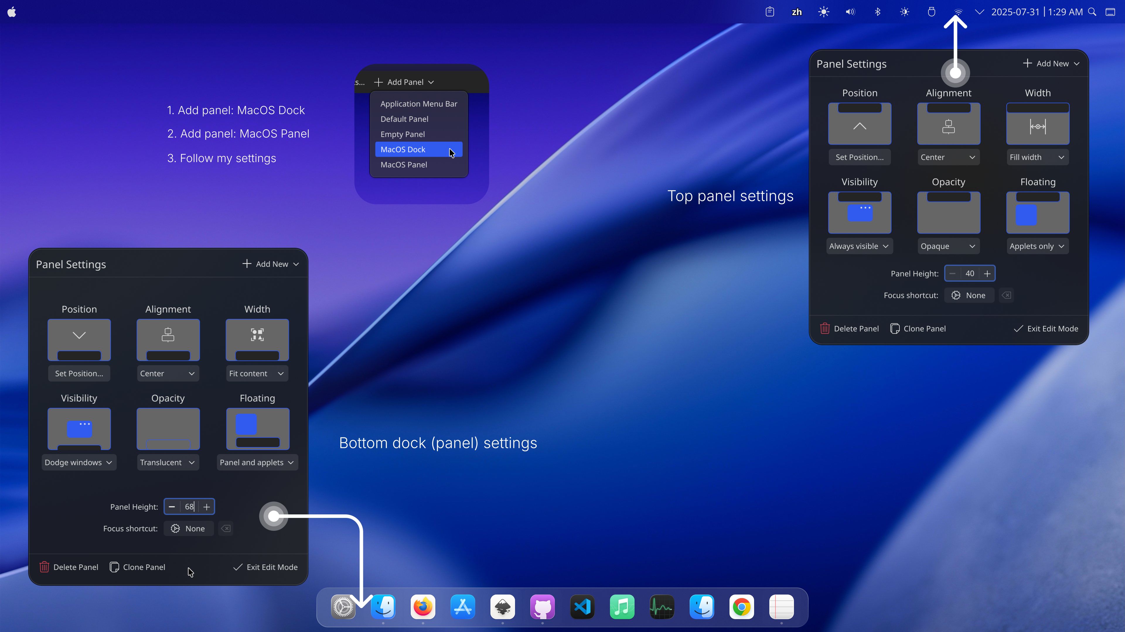 MacTahoe-kde screenshot 2