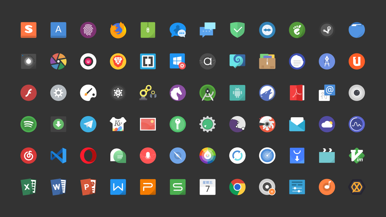 Tela-icon-theme screenshot 1