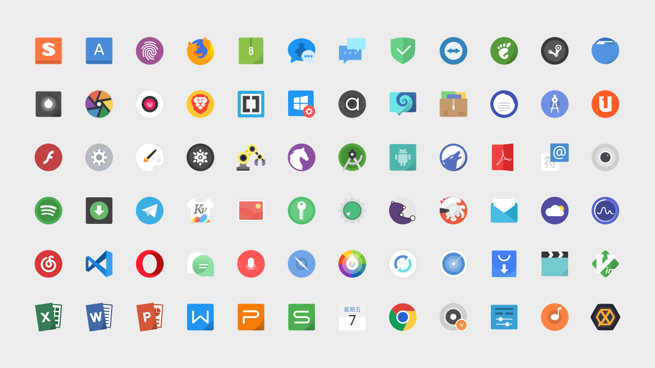 Tela-icon-theme screenshot 2