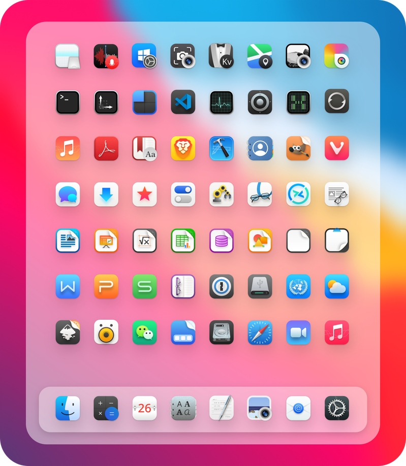 WhiteSur-icon-theme screenshot 3