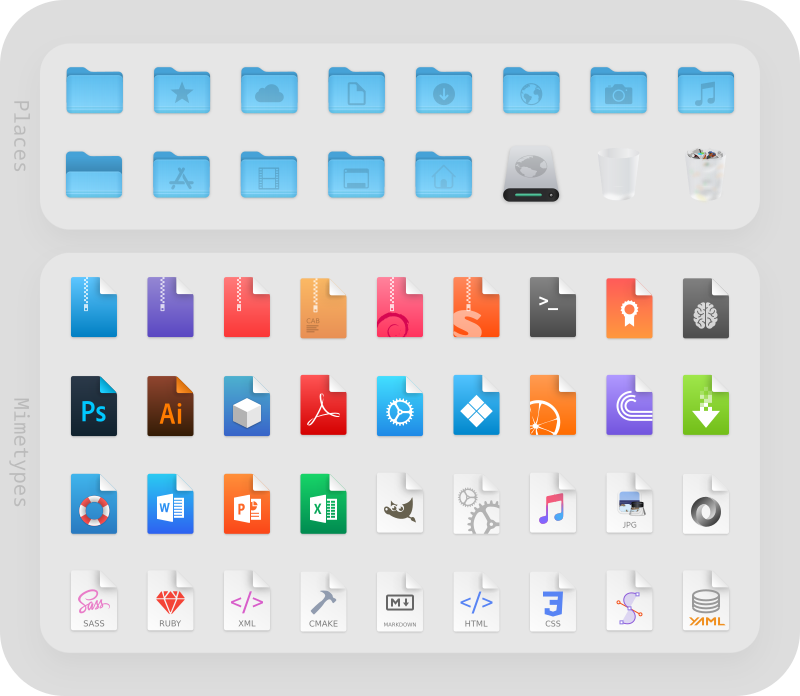 WhiteSur-icon-theme screenshot 4