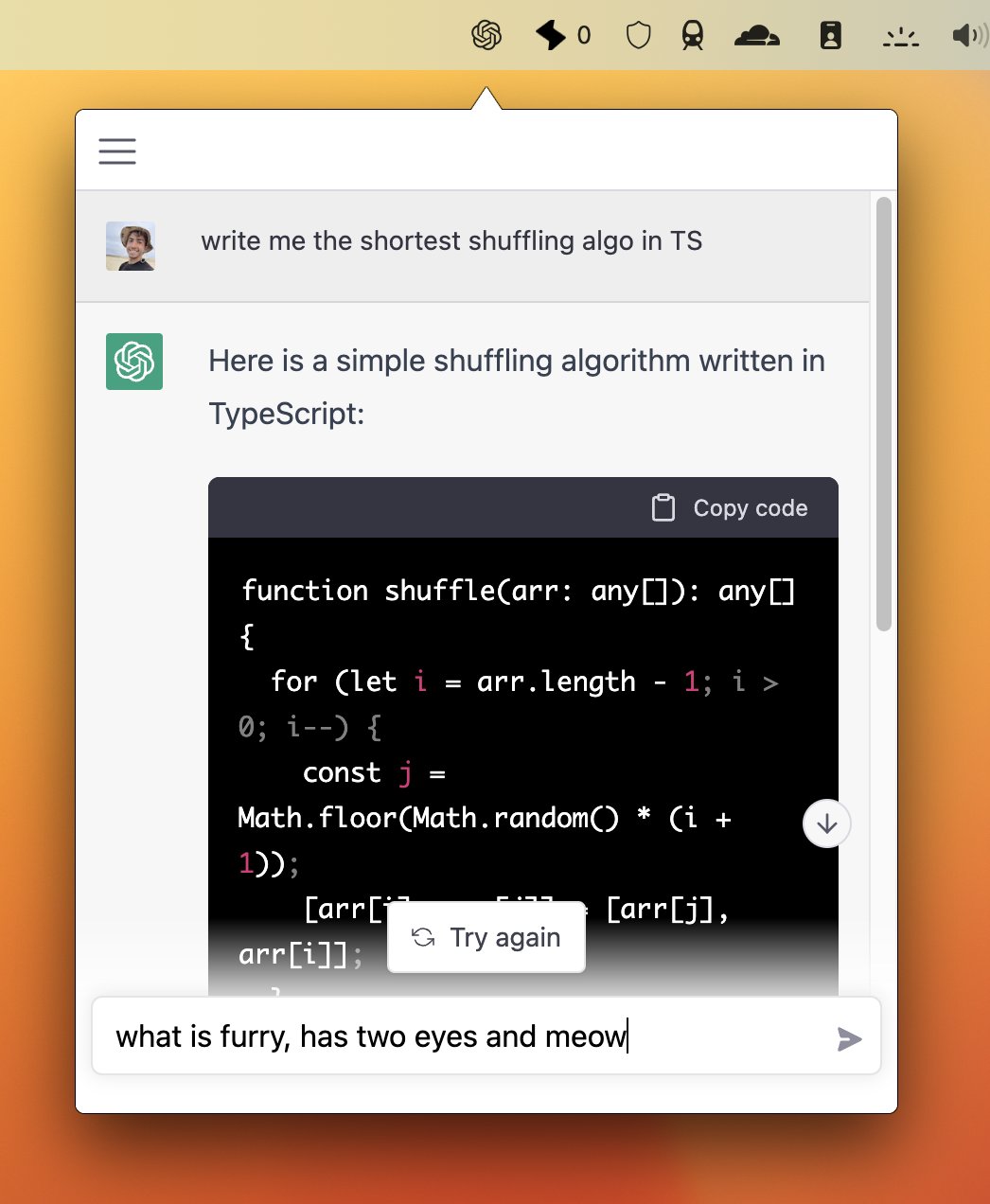 chatgpt-mac screenshot 1
