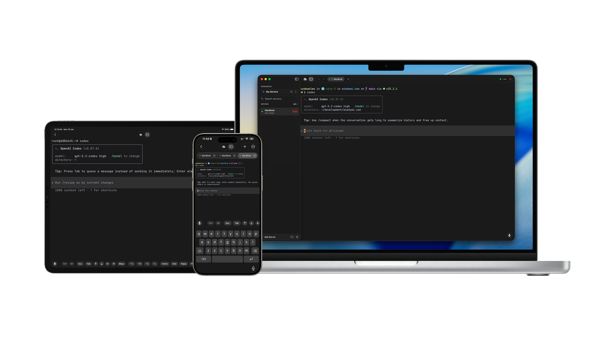 vvterm screenshot 1