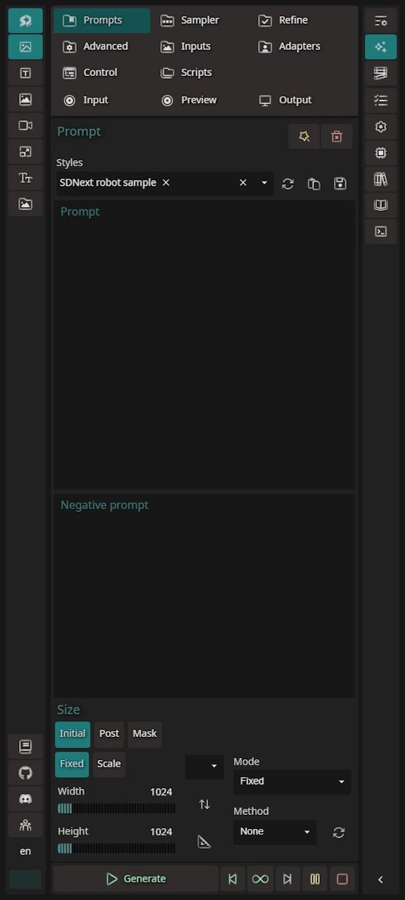sdnext screenshot 2