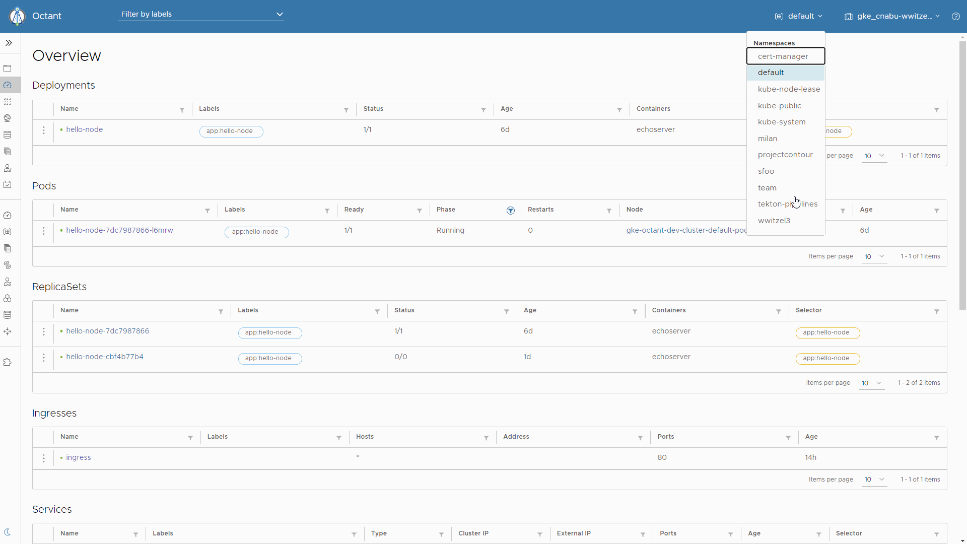 octant screenshot 1