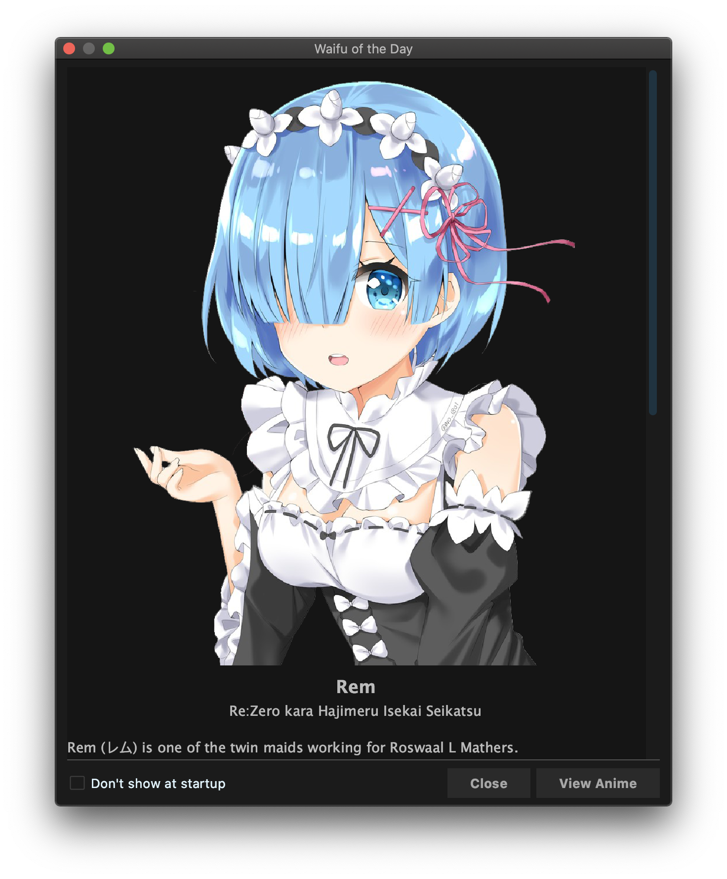 waifu-motivator-plugin screenshot 2