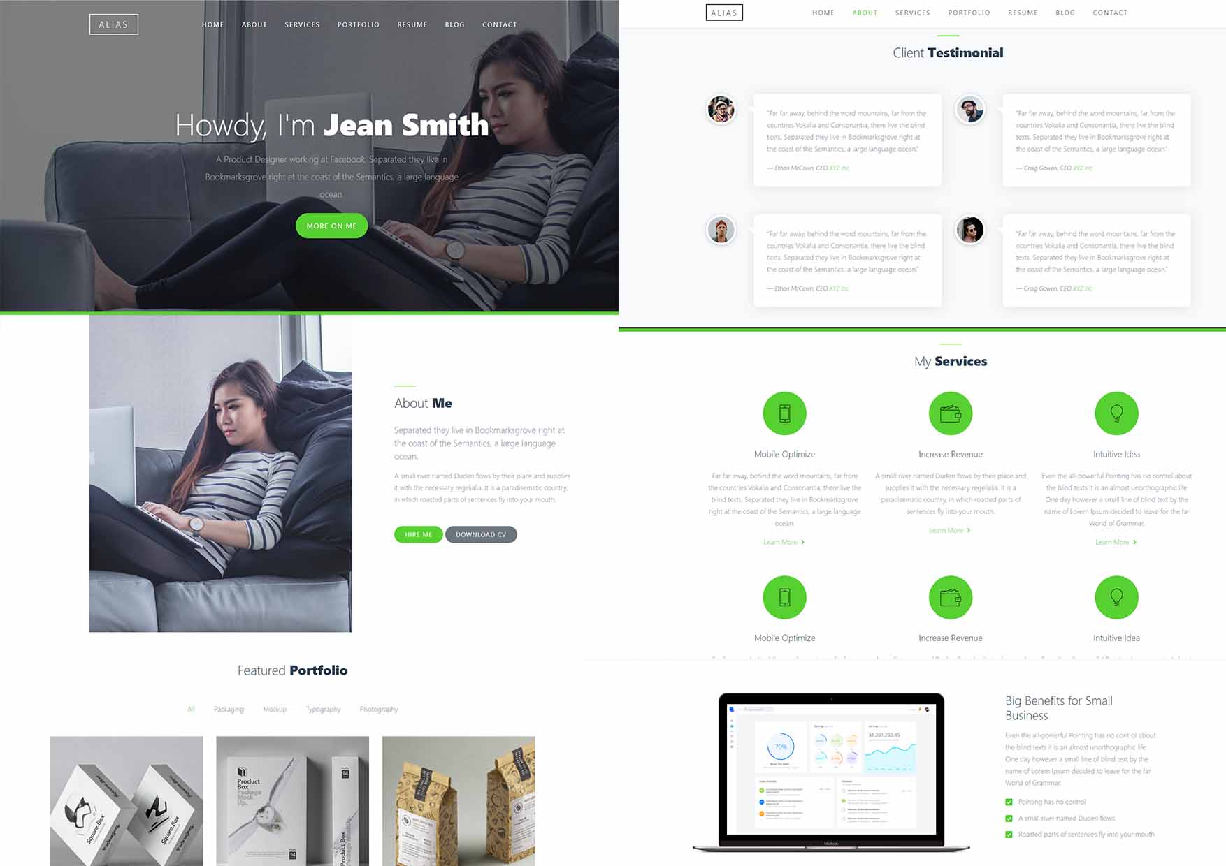 Resume-vCard-Collection screenshot 23