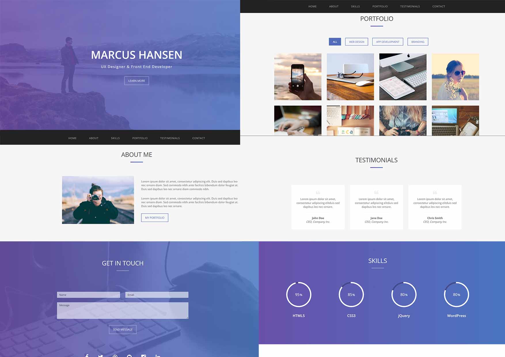 Resume-vCard-Collection screenshot 28
