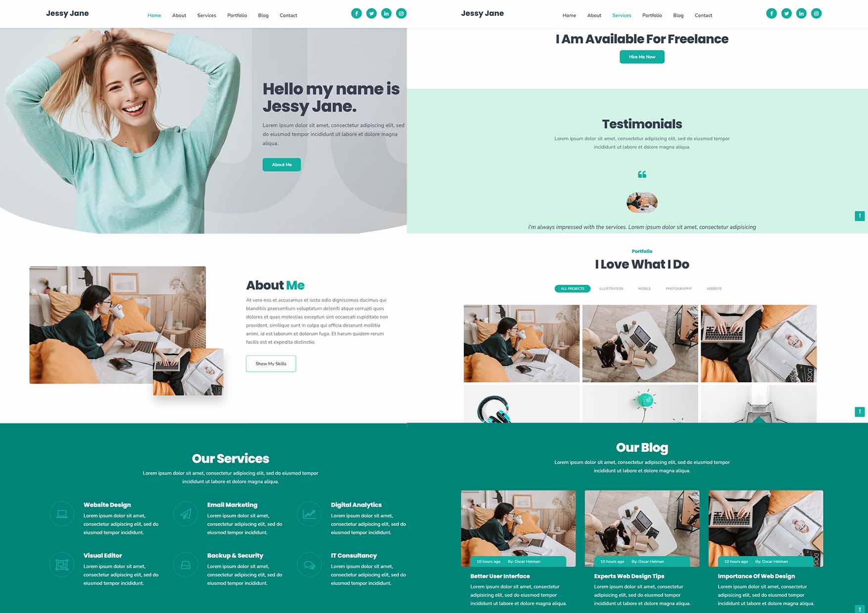 Resume-vCard-Collection screenshot 33