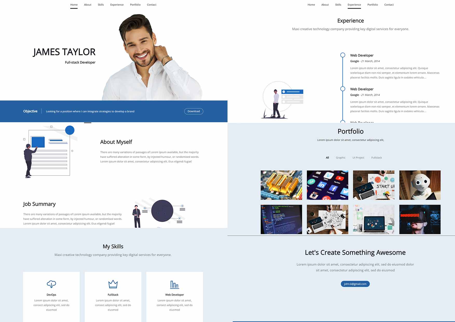 Resume-vCard-Collection screenshot 24