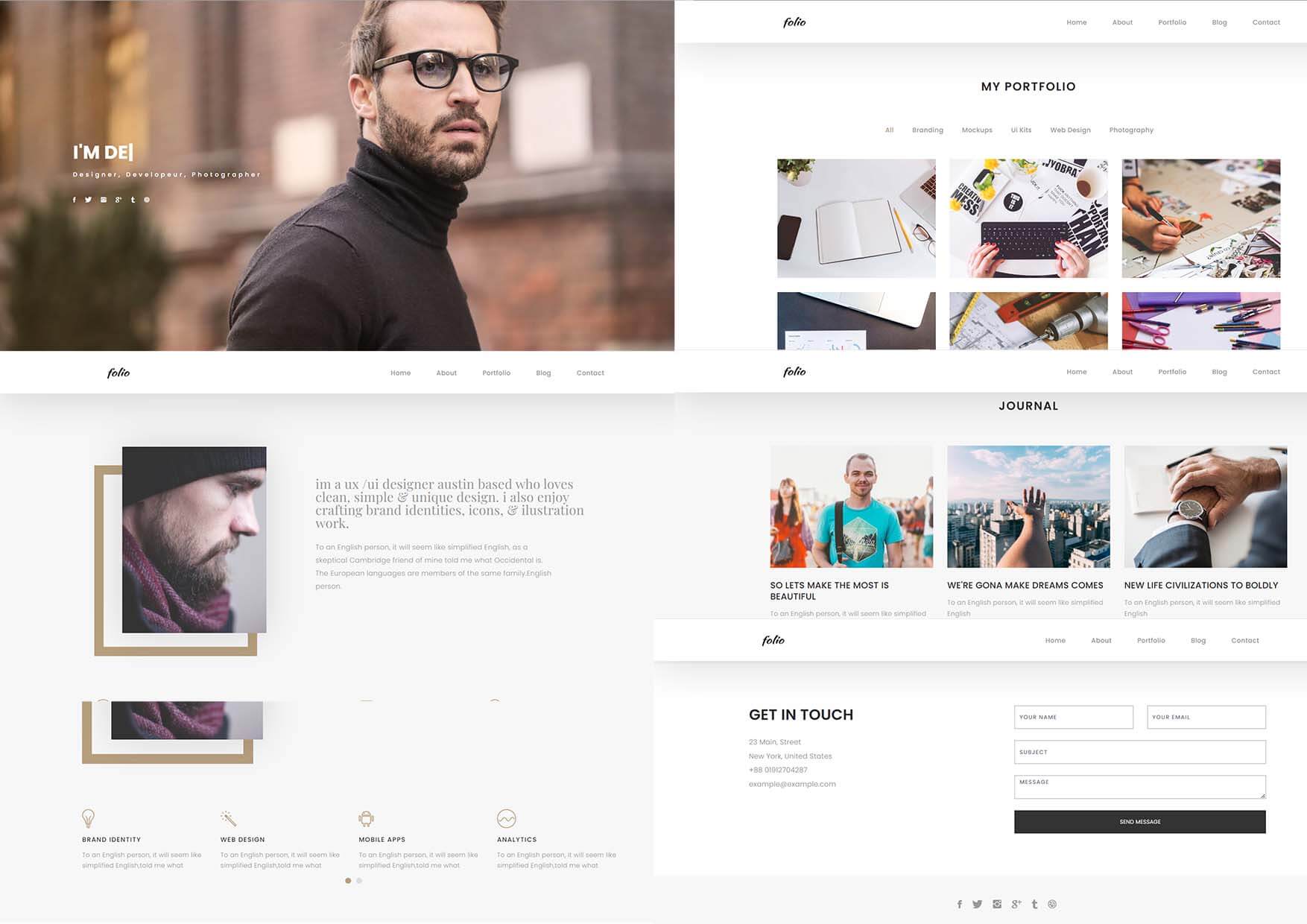 Resume-vCard-Collection screenshot 6