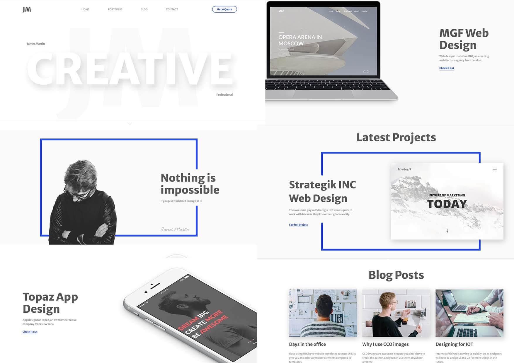 Resume-vCard-Collection screenshot 9