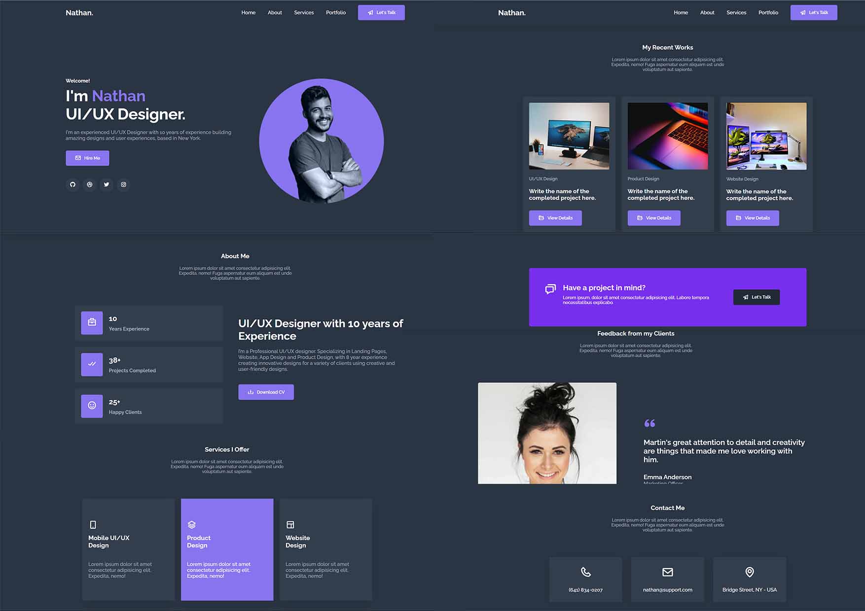 Resume-vCard-Collection screenshot 20