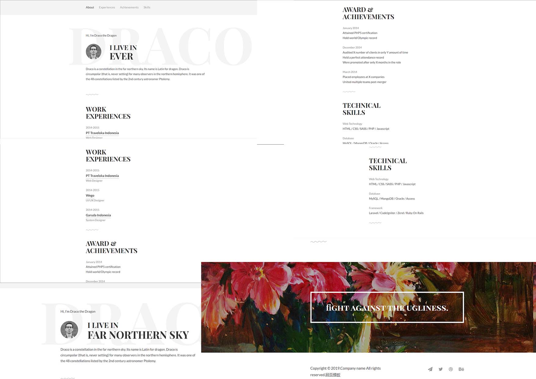 Resume-vCard-Collection screenshot 10