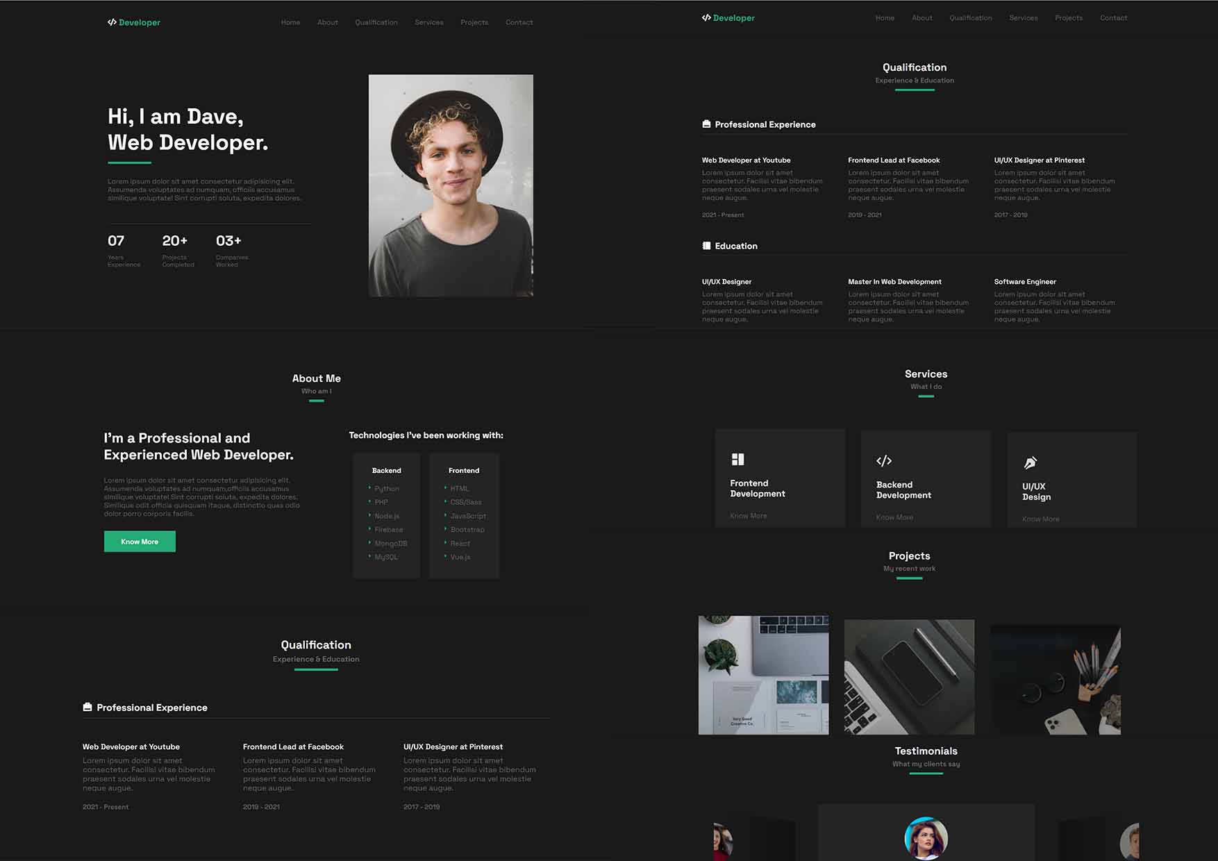 Resume-vCard-Collection screenshot 22