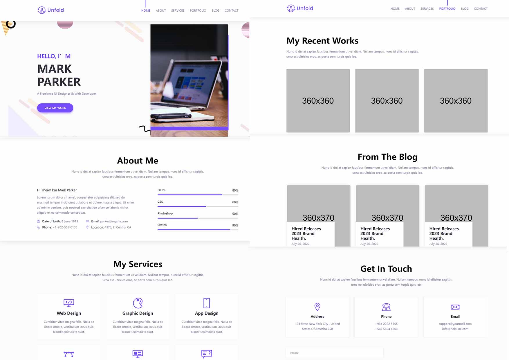 Resume-vCard-Collection screenshot 26