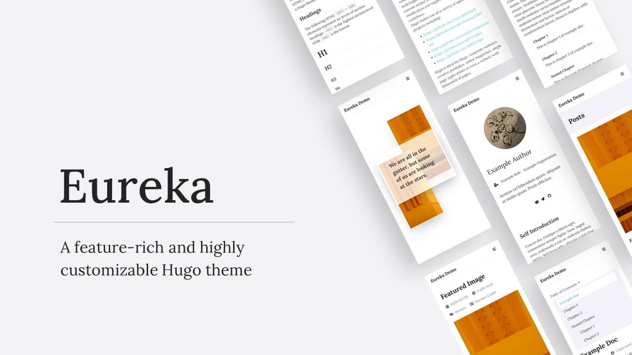 hugo-eureka screenshot 1