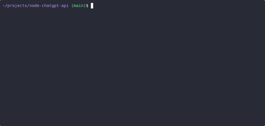 node-chatgpt-api screenshot 1