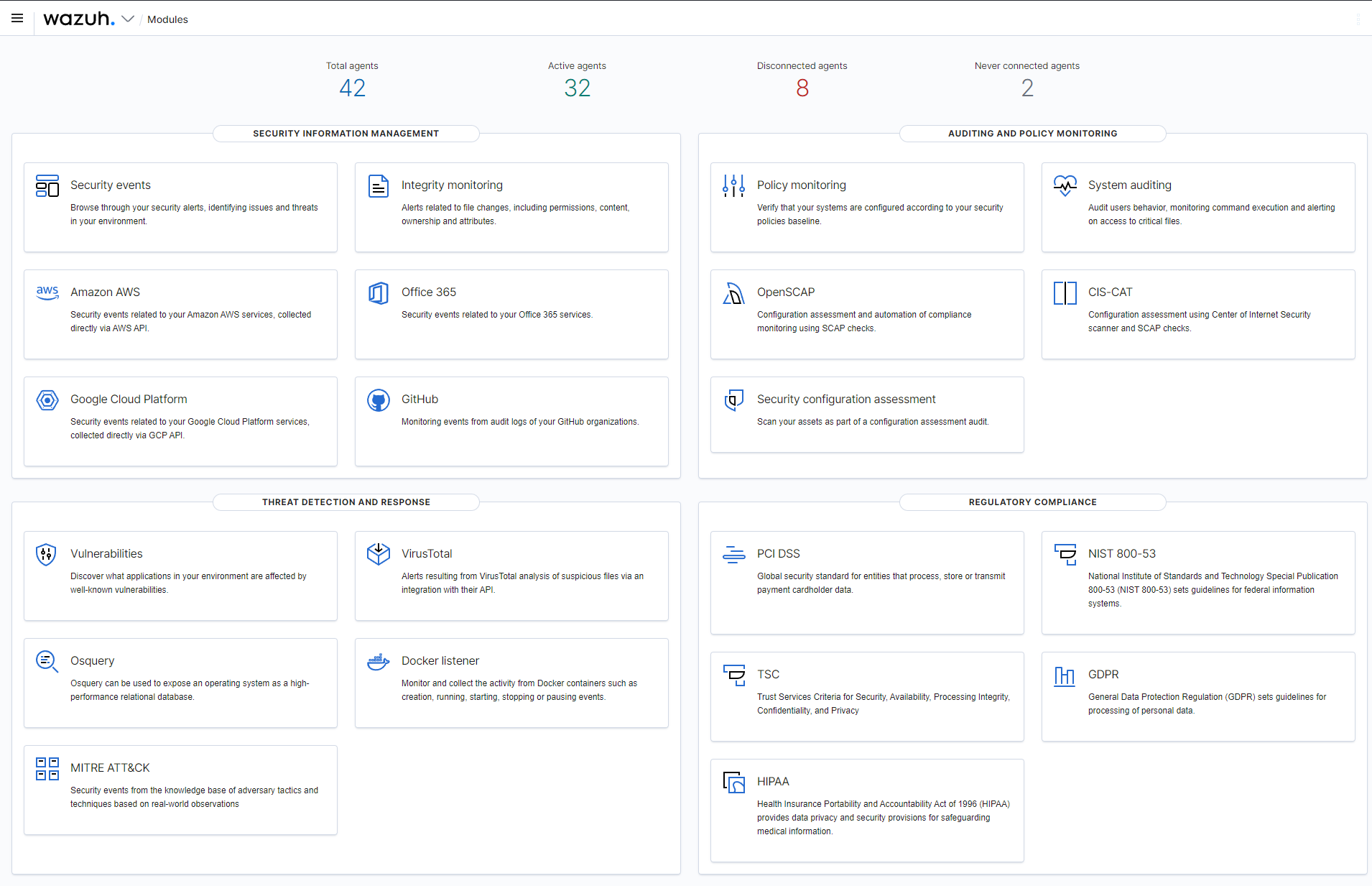 wazuh screenshot 1