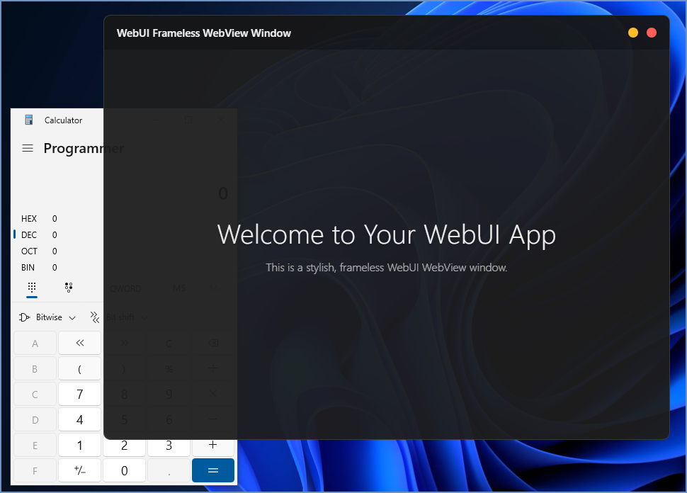webui screenshot 2