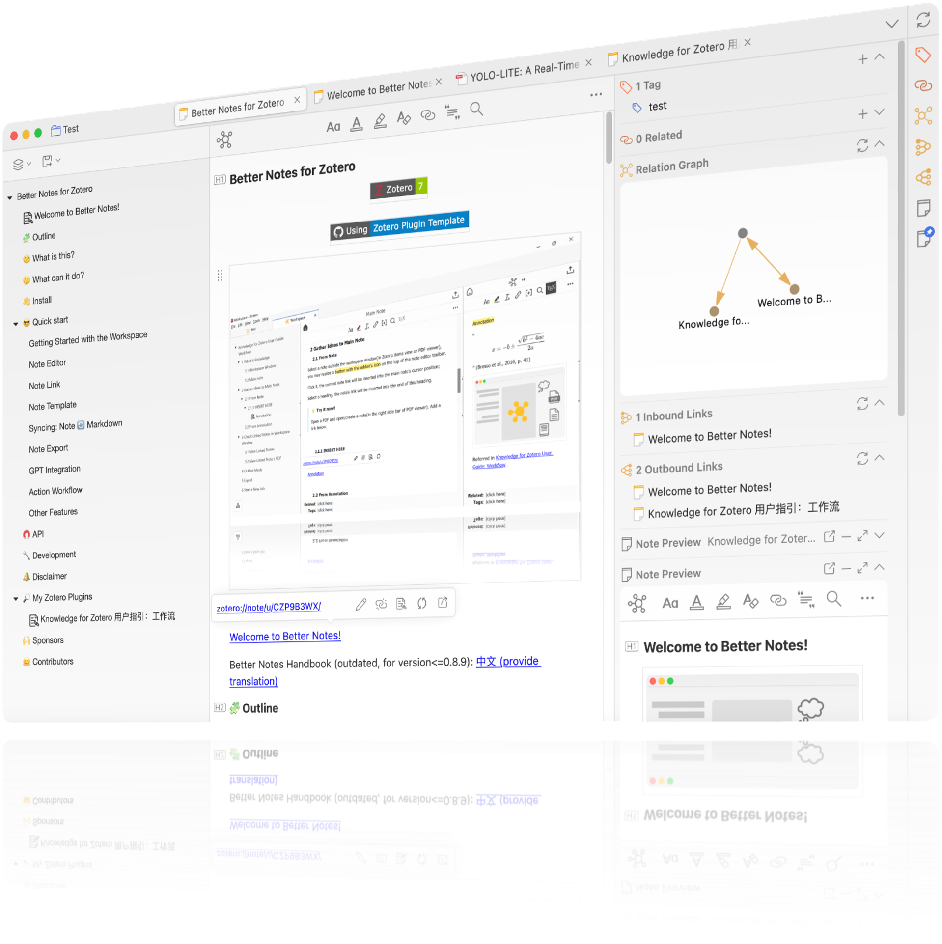zotero-better-notes screenshot 1
