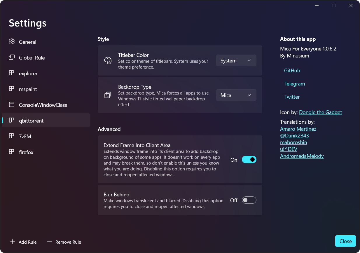 qBitTorrent-Windows11-theme screenshot 3