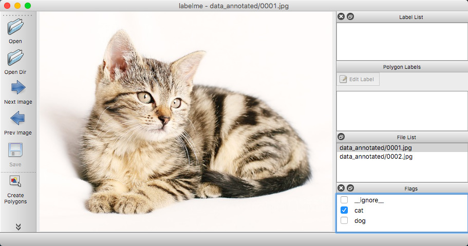 labelme screenshot 7
