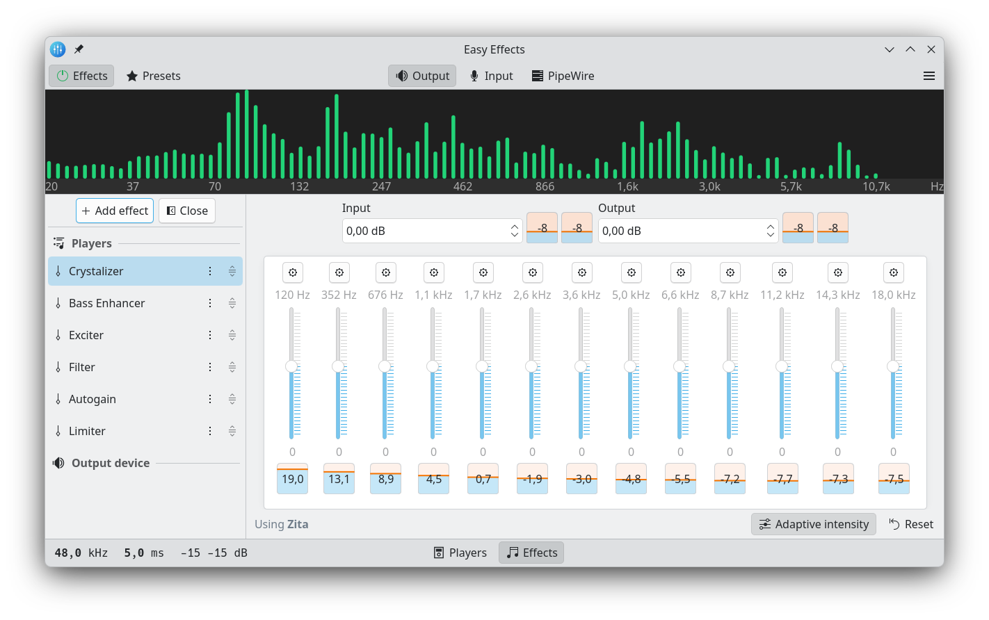 easyeffects screenshot 3