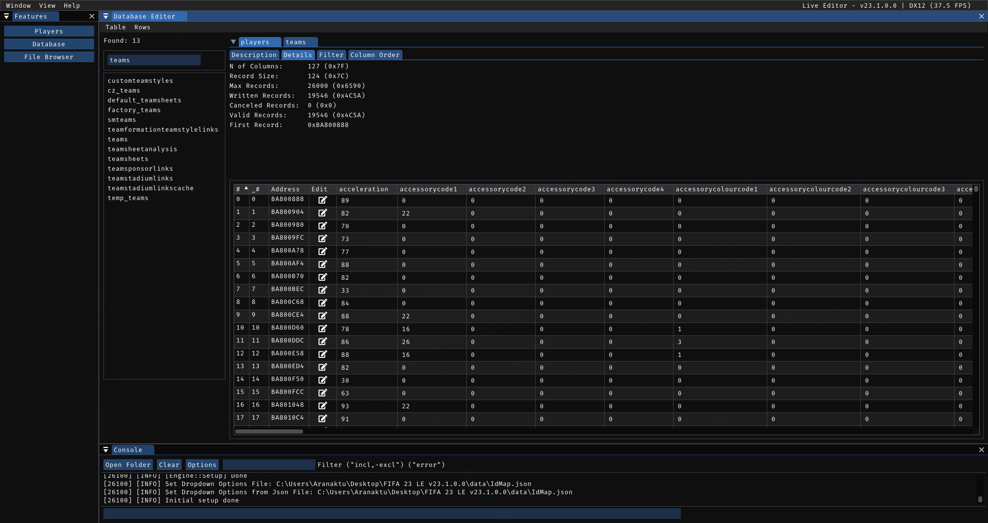 FIFA-23-Live-Editor screenshot 3