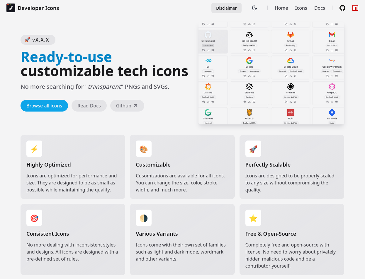 developer-icons screenshot 1