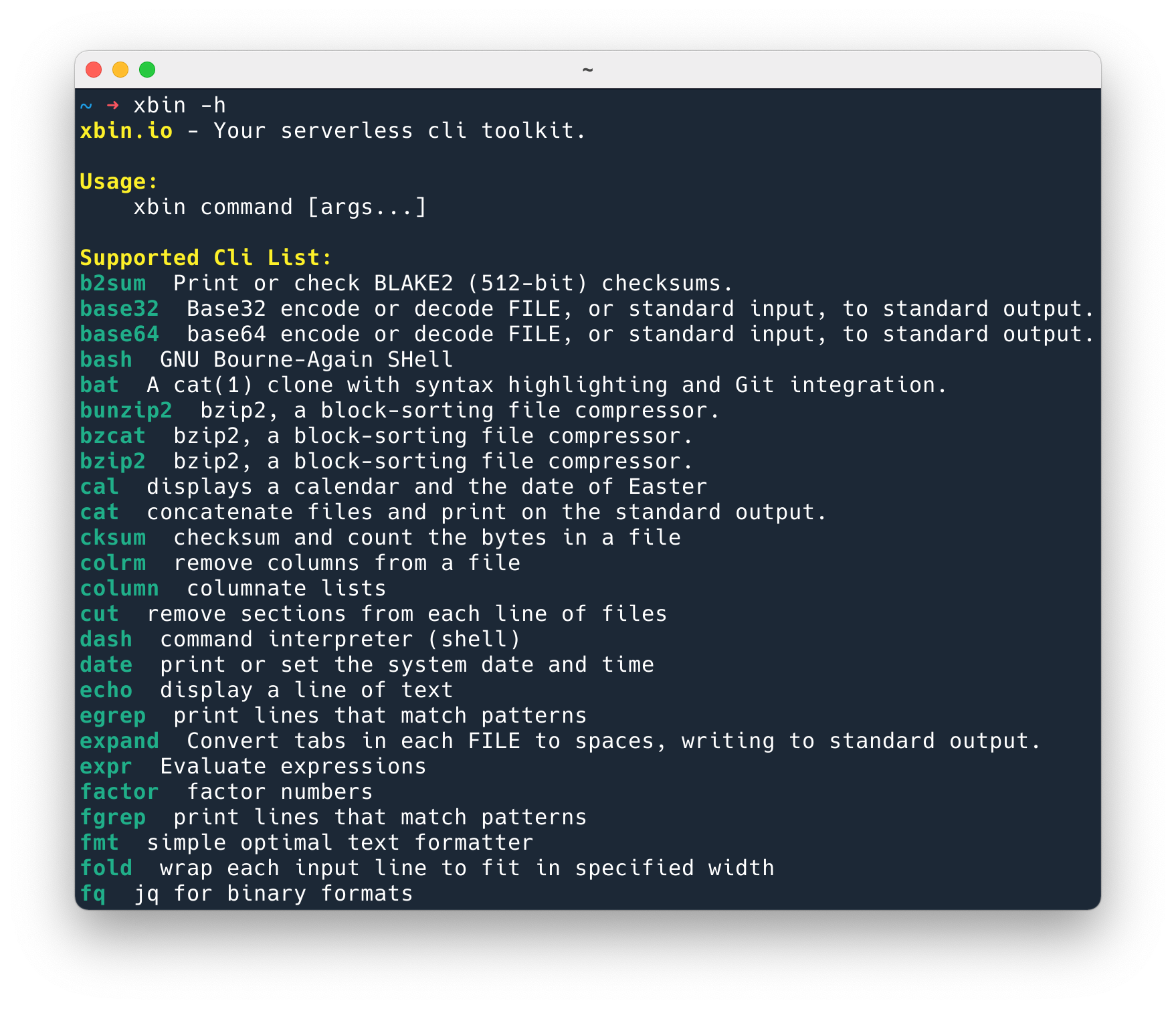 xbin screenshot 2
